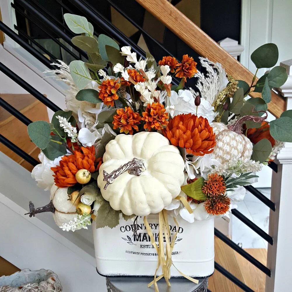 NEW! EXQUISITE Natural BOHO FARMHOUSE Fall FLORAL DECOR